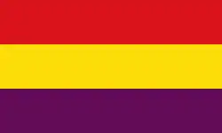 Civil flag of the Second Spanish Republic