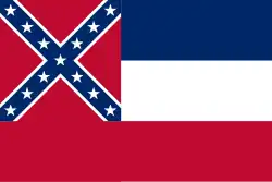 Flag of Mississippi, (February 7, 1894 – 1996)
