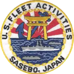 Emblem of United States Fleet Activities Sasebo