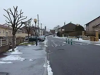 Gérard Mansion Street in Fleury