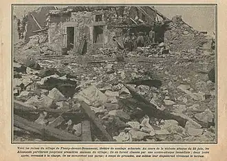 Photo from Fleury-devant-Douaumont in June 1916