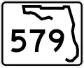 State Road 579 marker