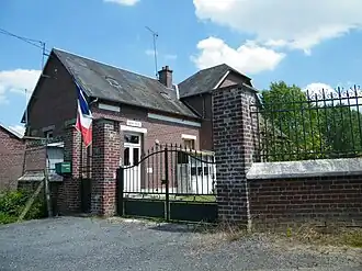 The town hall in Fontaine-lès-Cappy