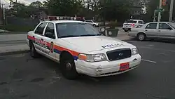 A spare unit Ford Crown Victoria P71