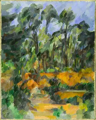 Paul Cézanne, Forest, 1902–1904