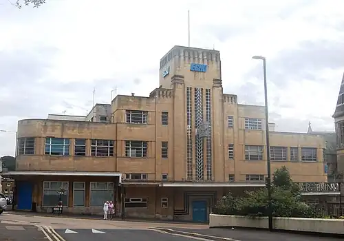 The Bournemouth Daily Echo building in Bournemouth, England, by Seal and Hardy (1932)
