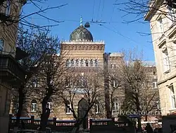 Former Jewish Hospital in Lviv, Ukraine, 1901