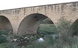 Fort Fletcher Stone Arch Bridge, 1938, Ellis County