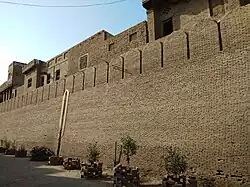 Fortification wall of Shujabad city