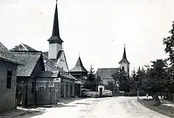 Main Street in Ulmeni in 1921