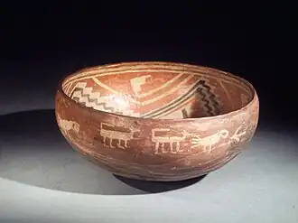 Pueblo IV Period polychrome bowl, 1350–1400 AD, Brooklyn Museum