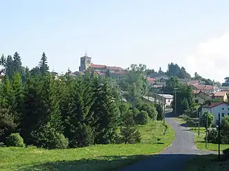 A general view of Fournols