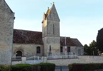 The church in Saint-Pierre-du-Bû