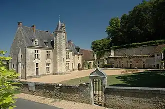 Manoir de la Possonnière, birthplace of Pierre de Ronsard