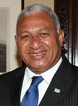 &nbsp;Fiji Frank Bainimarama, Prime Minister (Host)