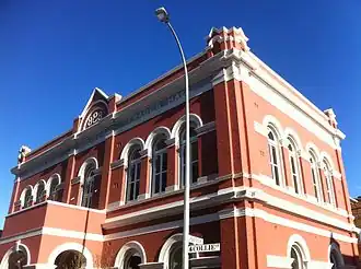 Fremantle Trades Hall from Collie Street