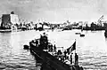 French Submarine, Casablanca Harbor, Joins Allied Forces In North Africa, November 12, 1942