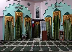 Front/brothers side of the Mosque at night