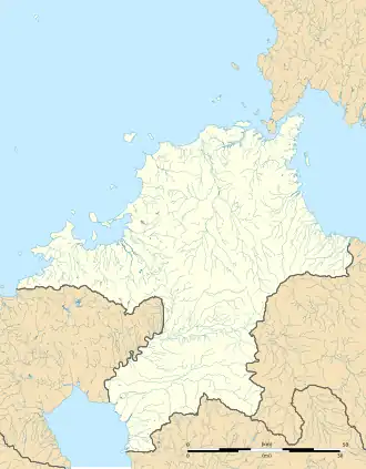 Hainuzuka Station is located in Fukuoka Prefecture