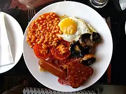British full breakfast