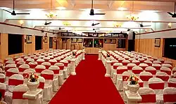 Banquet hall in India
