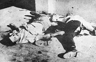 Victims of an execution. Unclear date.
