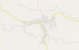 OSM map showing Güinía de Miranda