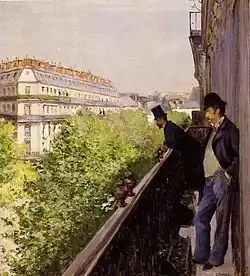 Un balcon (1880) Private collection