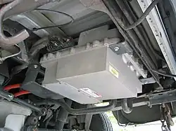 Power controller under bed at rear