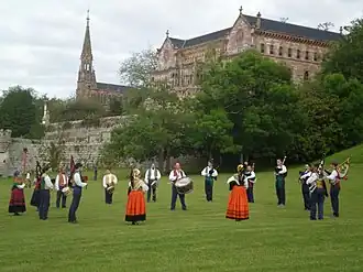 Cantabrian pipe band