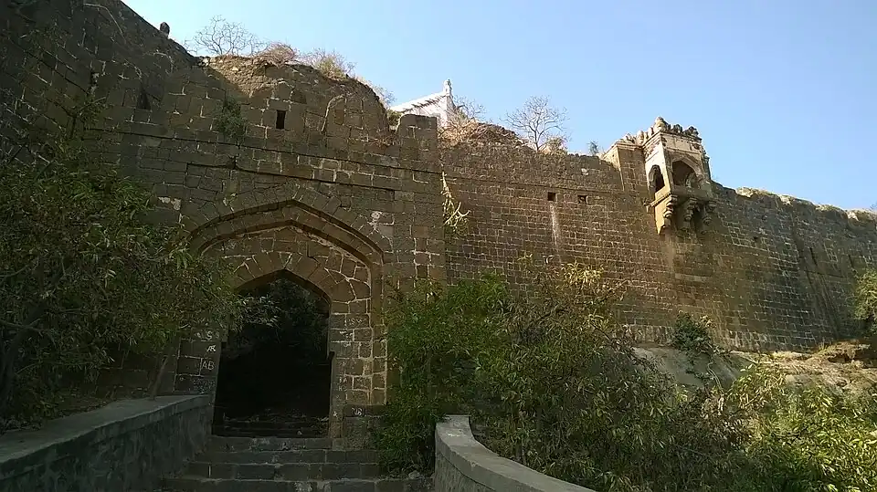 Galna fort as seen from the village side