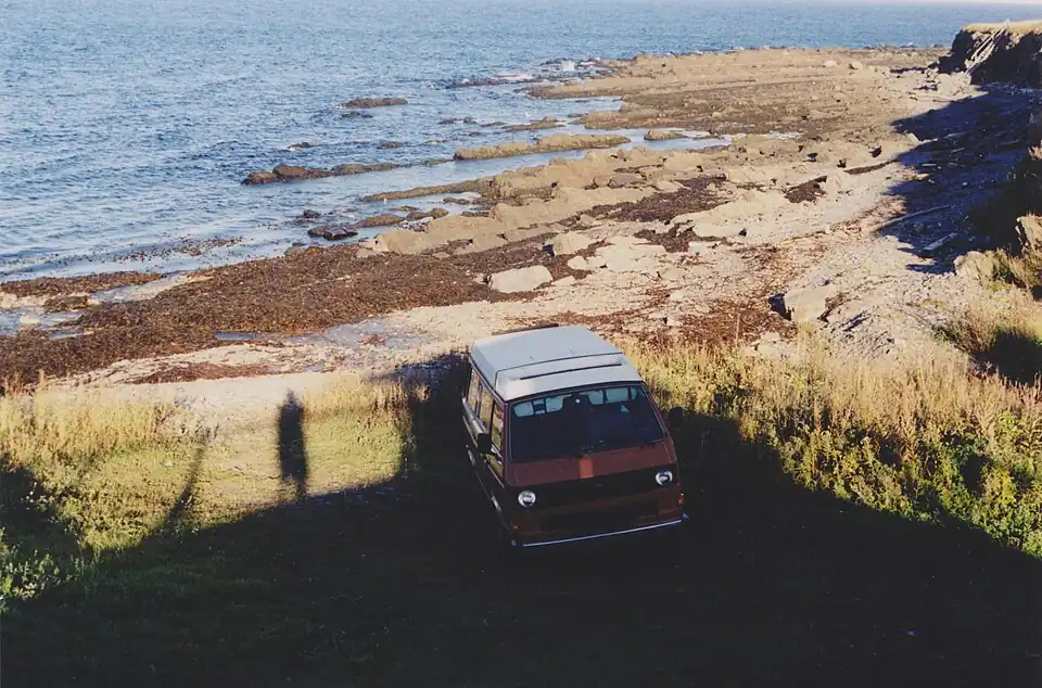 Gulf of St. Lawrence, Gaspé, Saint-Maurice-de-l'Échouerie village,[1] municipal stop of the Old Factory