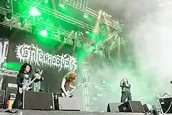 Image of Gatecreeper performing at San Metal Open Air 2023