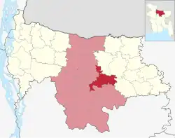 Location of Gouripur