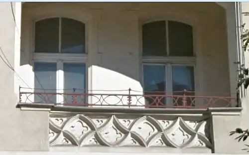 Detail of an open loggia