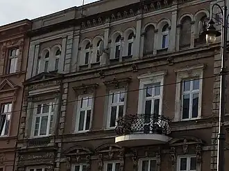 Detail of a balcony
