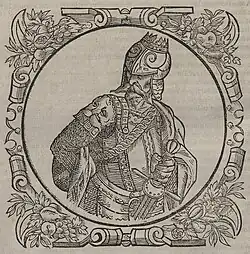 Gediminas, an imaginary portrait