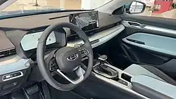 Geely Emgrand L interior.