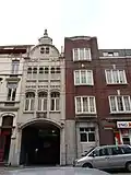 Civil house on Belfortstraat in Ghent