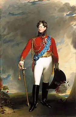 Portrait of the Prince Regent by Thomas Lawrence