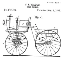 Image 41The Selden Road-Engine (from History of the automobile)