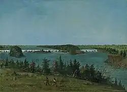The Falls of Saint Anthony, George Catlin, 1871. Thyssen-Bornemisza Museum.