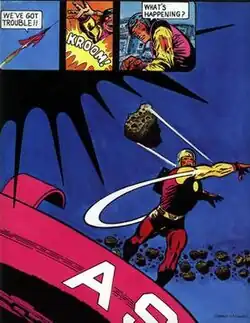 Story art by Gerald McConnell for Old-fashioned (short story) by Isaac Asimov. Published in American Telephone and Telegraph Company magazine (for shareholders).