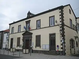 The town hall in Gerzat