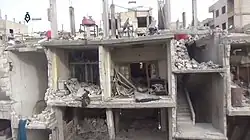 Ruins in Arbin on 27 February 2018