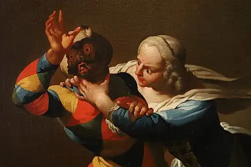 Harlequin Attacked, 1746-49