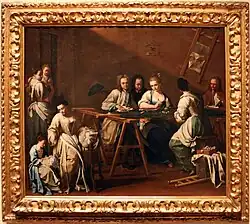 Ricamatori e ricamatrici, National Museum of Ancient Art, Lisboa