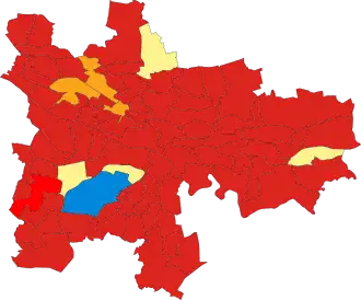 2003 results map