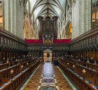 Choir of Gloucester Cathedral