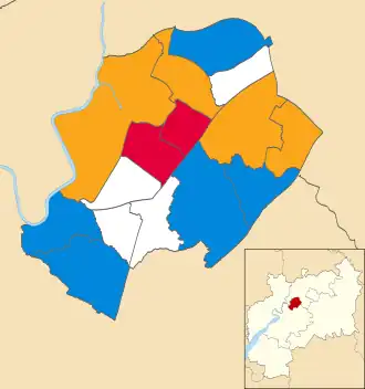 2003 results map